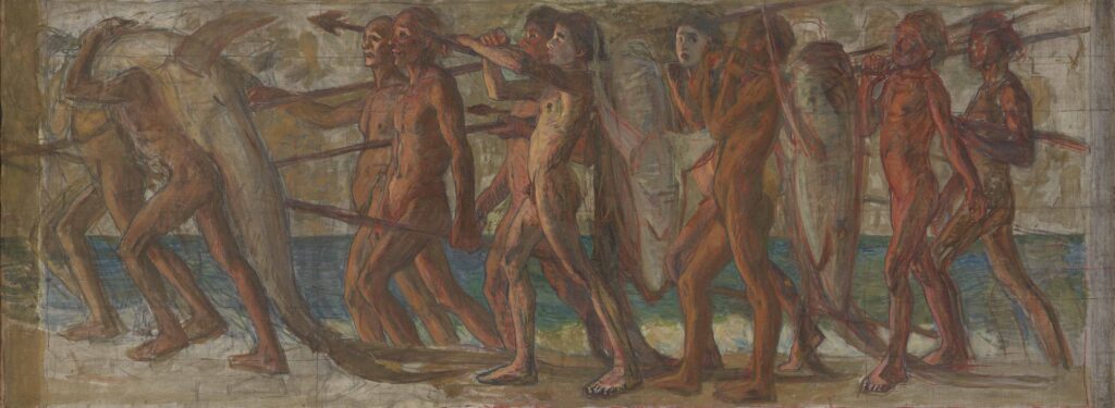 青木繁《海の幸》1904年