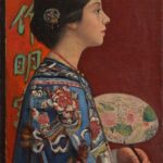 藤島武二《東洋振り》1924年