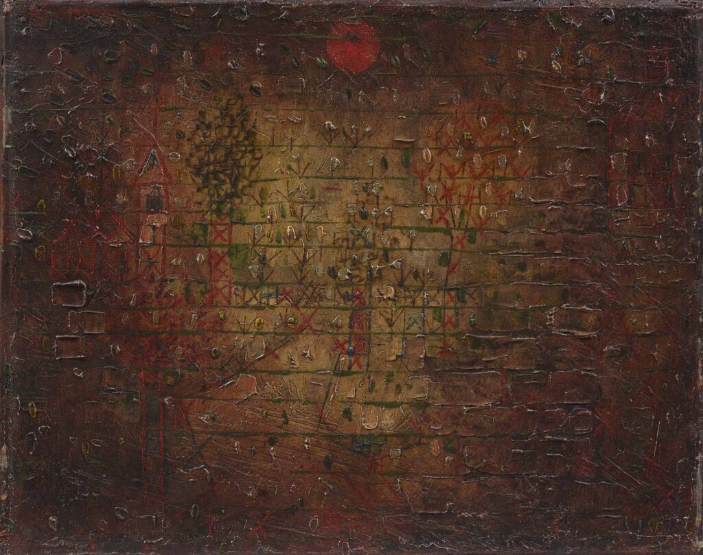 パウル・クレー《庭の幻影》1925年